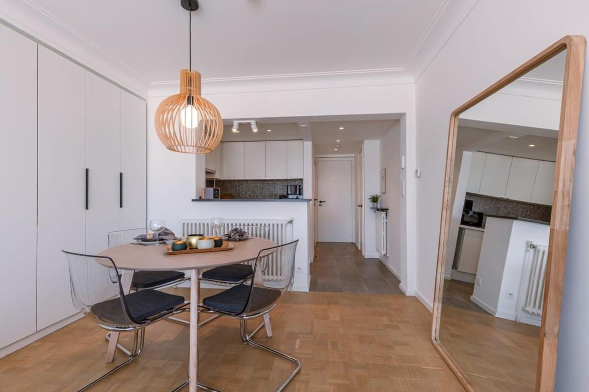 Stunning Studio With Sea-View And Terrace Apartment Knokke-Heist Ngoại thất bức ảnh