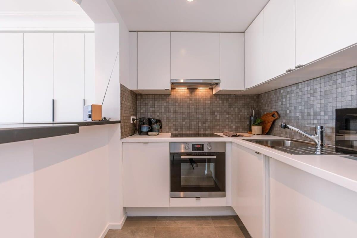 Stunning Studio With Sea-View And Terrace Apartment Knokke-Heist Ngoại thất bức ảnh