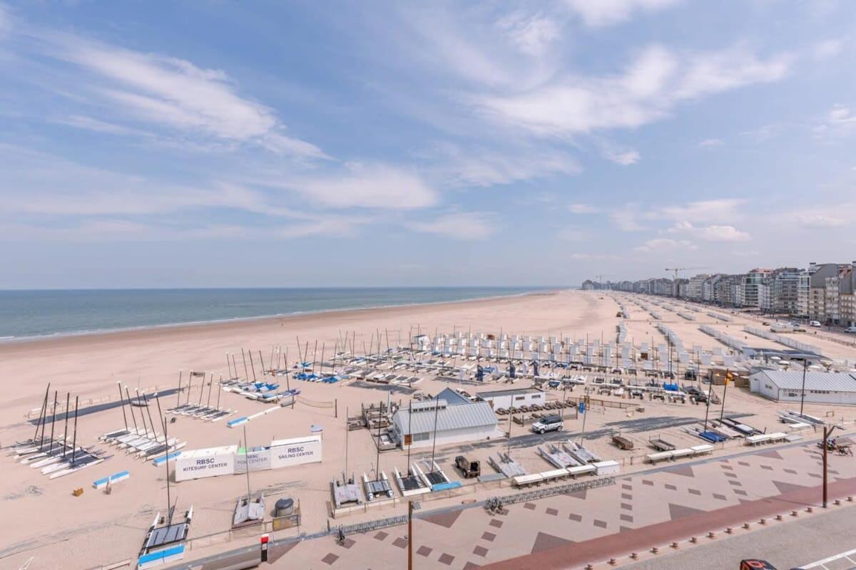 Stunning Studio With Sea-View And Terrace Apartment Knokke-Heist Ngoại thất bức ảnh